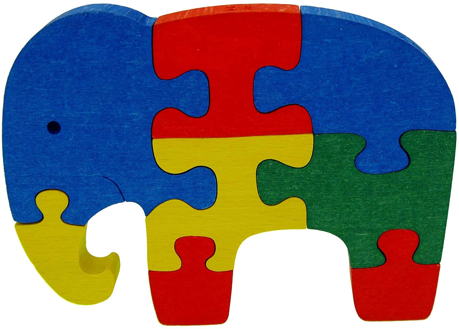 ABA ABAX5 80164 ABA Elephant Jigsaw Puzzle Multi Color BigaMart