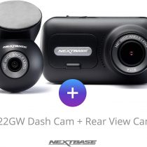 Nextbase 322GW Dash Cam Front and Rear Camera- Full 1080p/60fps HD In Car Camera- WiFi Bluetooth GPS- SOS Emergency Response, Intelligent Parking Mode, G-Sensor- 280° / 360 Dual 6 Lane Wide Recording