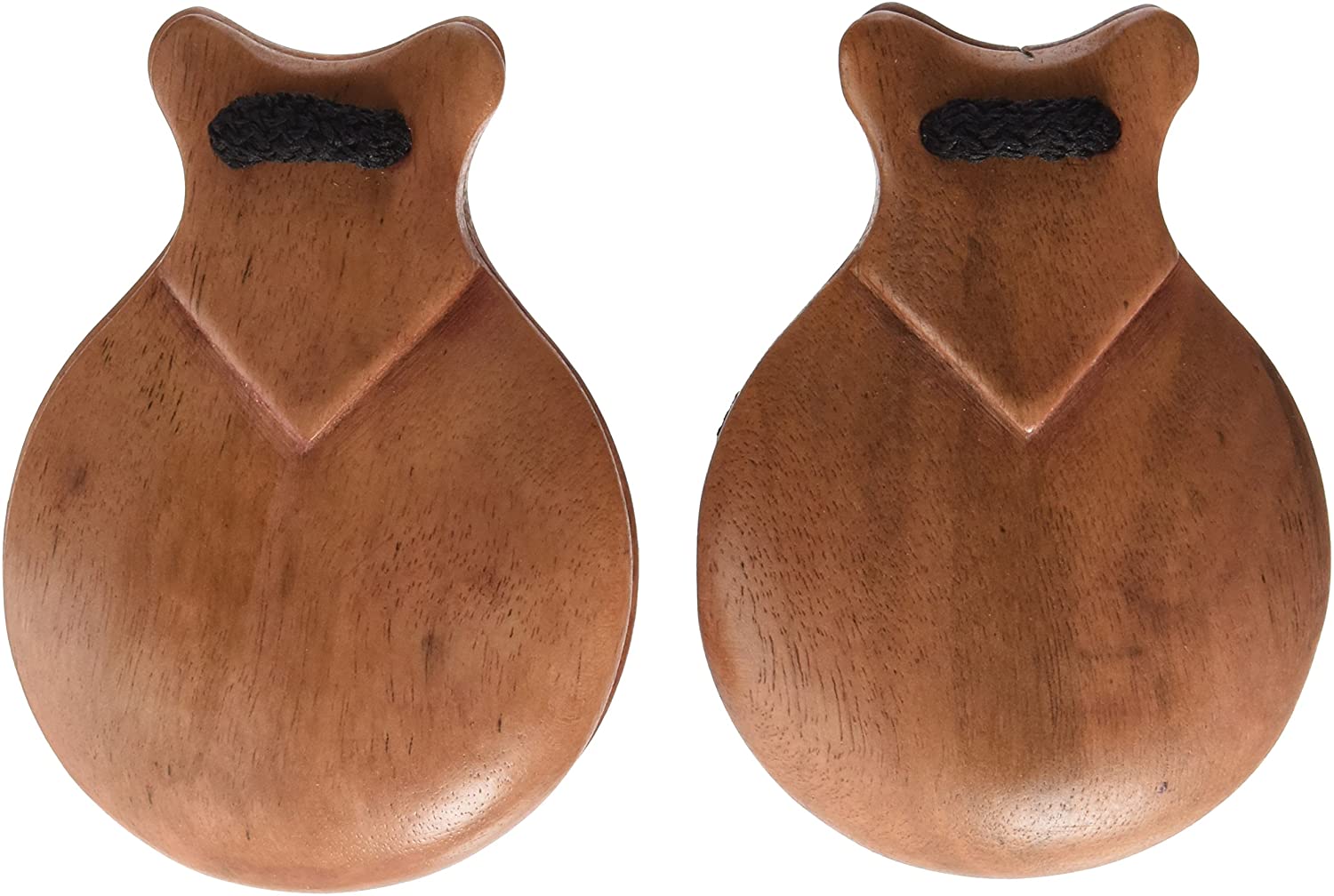 Jale 2096-castagnettes buginga Natural, Bubinga Natural