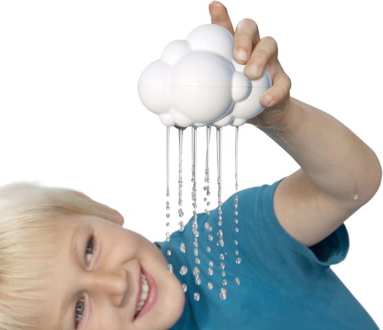 Plui White Cloud Bath Toy - Image 3