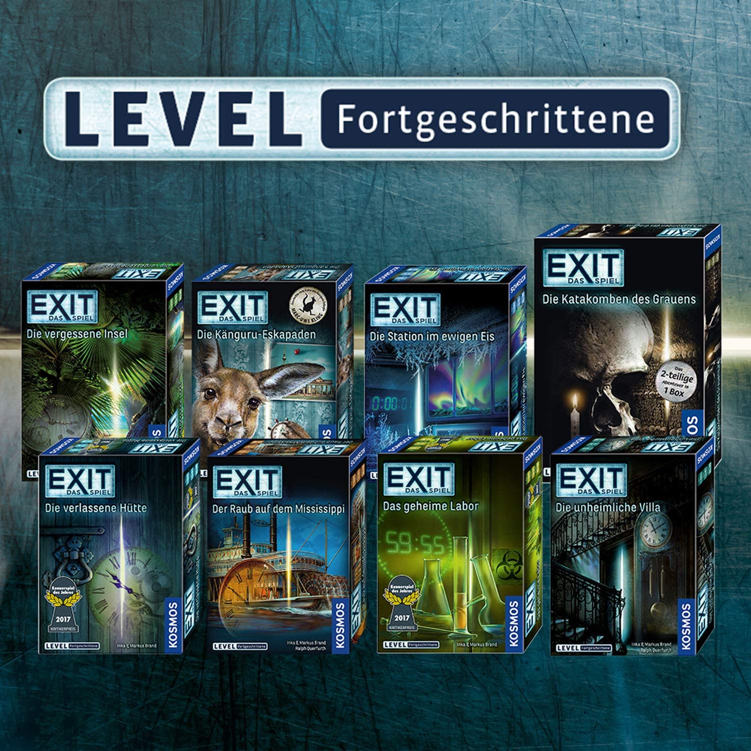 Kosmos 694036, EXIT, The Game, The Scary Villa, Level: Advanced, Escape Room Game, 1-4 Players Aged 12 And Over - Image 3