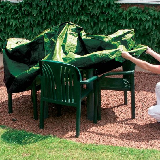 Kingfisher Rectangular Outdoor Furniture Set Cover - Image 2