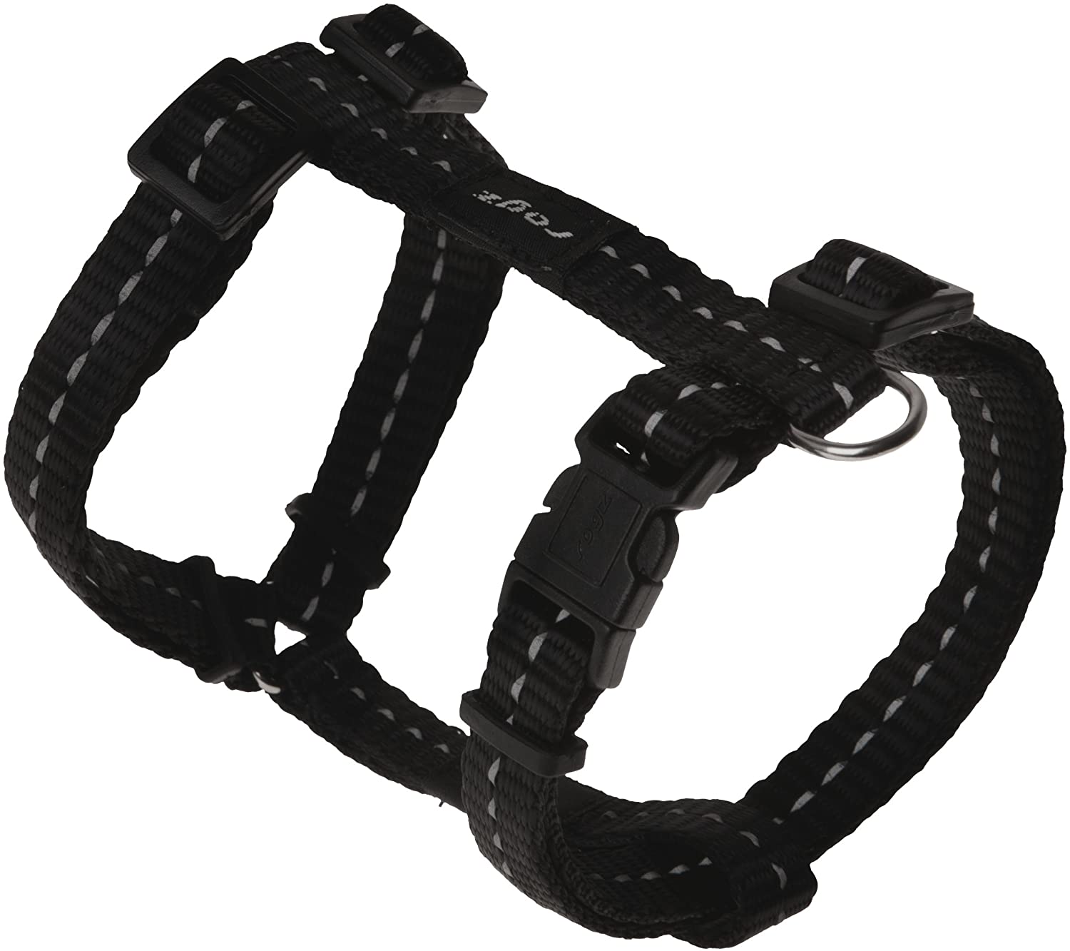 Rogz Nitelife Harness Reflective, Black