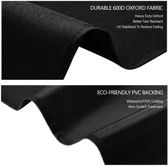 Dokon Parasol Cover with Air Vent, Waterproof, Anti-UV Heavy Duty 600D Oxford Fabric Cantilever Parasol Cover with Rod, Large Patio Umbrella Cover for 2 to 4m Garden Outdoor Umbrella (265x40/70/50cm) - Image 4