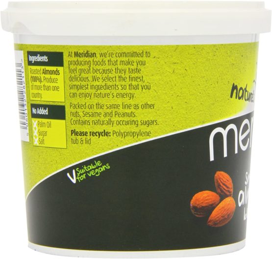 Meridian Smooth Almond Butter, 1kg - Image 4