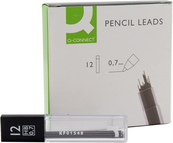 Q-Connect Replacement Pencil Leads, 0.7 mm KF01548 - Pack of 144