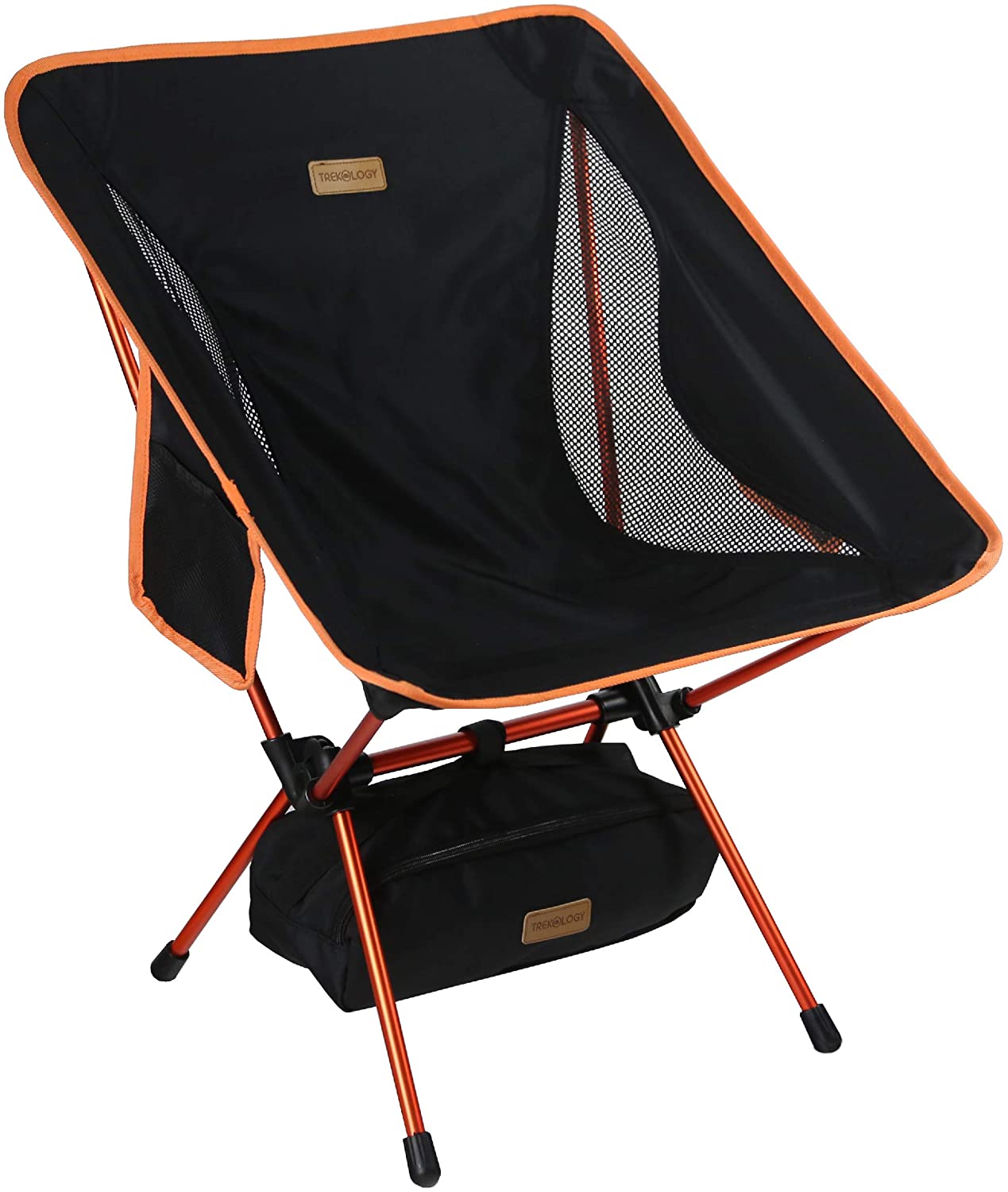 TREKOLOGY YIZI GO Camping Chair for Adult, Compact, Foldable, Lightweight 0.9 kg, 136 kg Capacity, Durable Aluminum