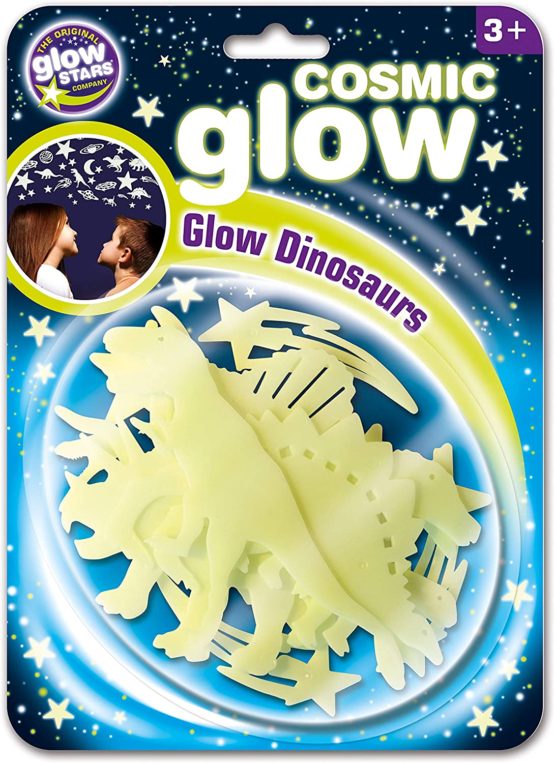Brainstorm B8602 The Original Glow Stars Company Cosmic Glow Dinosaurs