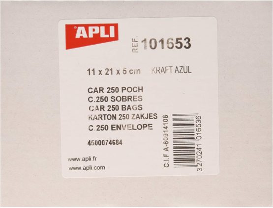 Agipa 101653 Kraft Gift Envelopes – Small, Blue) - Image 2