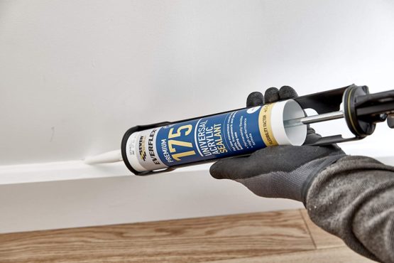 Everbuild Everflex 175 Premium Universal Acrylic Sealant, Brown, 300 ml - Image 4