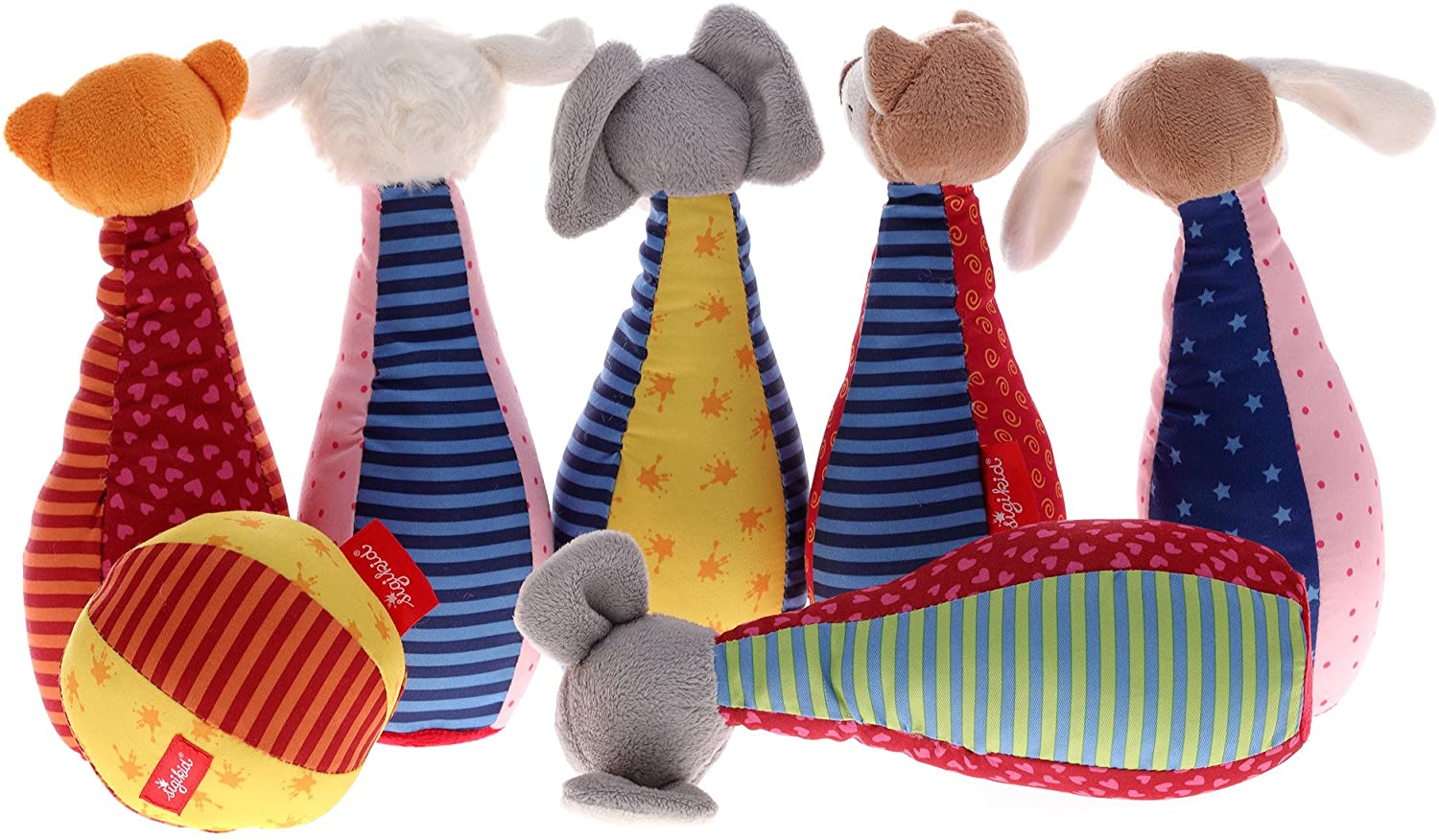 Sigikid Baby Bowling, Skittles Game Animals, Small - Image 2