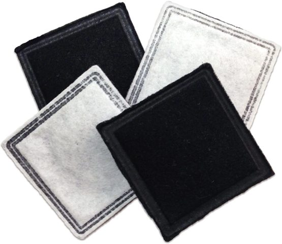 PetSafe Drinkwell Replacement Filter for Current Pet Fountains, Pack of 4, Charcoal Carbon Filter for Cats and Dogs