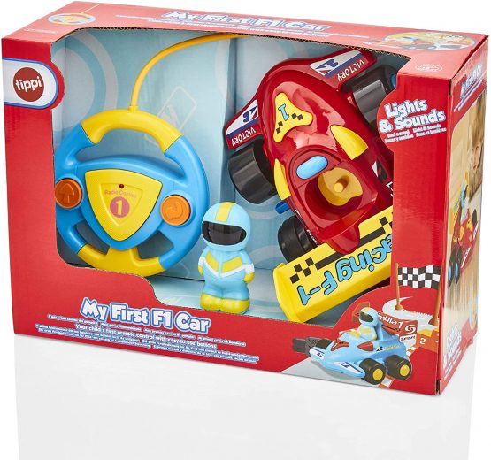 Tippi My First Remote Control Car Formula 1 - Toy RC Cars for Boys or Girls - Suitable From 18 Months + (Aged 1,2,3 Years) - Image 2