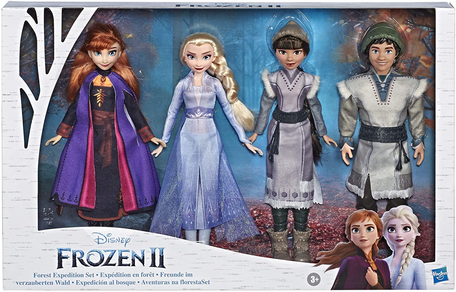 Disney Frozen 2 Forest Expedition Fashion Doll Playset with Anna, Elsa, Ryder & Honeymaren - Walmart Exclusive - Image 2
