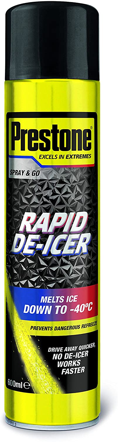 Prestone LOYAS244UK De-Icer, -36 Degree C, 600 ml