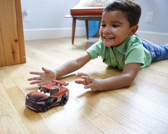 Disney Cars GFY54 Pixar’s Cars Turbo Racers Tim Treadless Vehicle, Multicoloured - Image 2