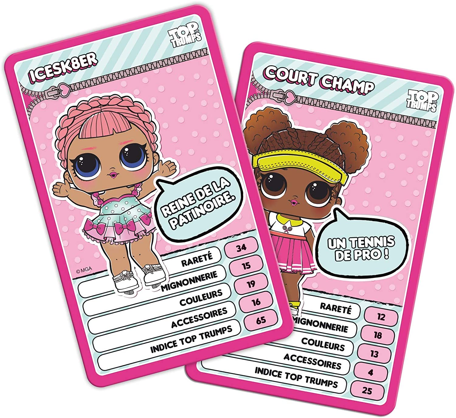 Top Trumps L.O.L. Surprise French Version 0444, L.o.l Surprises!, 2 cm x 8.5 cm x 14 cm - Image 2