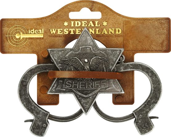 Schrödel sheriff set, 712 7377, antique look