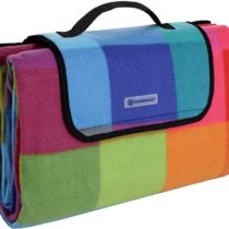 SONGMICS Outdoor Picnic Blanket, Water-Resistant Mat, Multifunctional Beach Blanket, for Camping, Hiking, Foldable and Lightweight, 195 x 150 cm, GCM61C