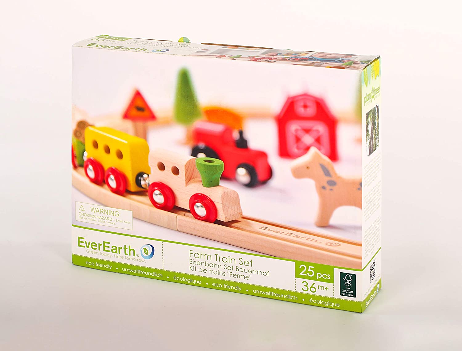 EverEarth - Farm Train Set (EE33590), Multicoloured - Image 3