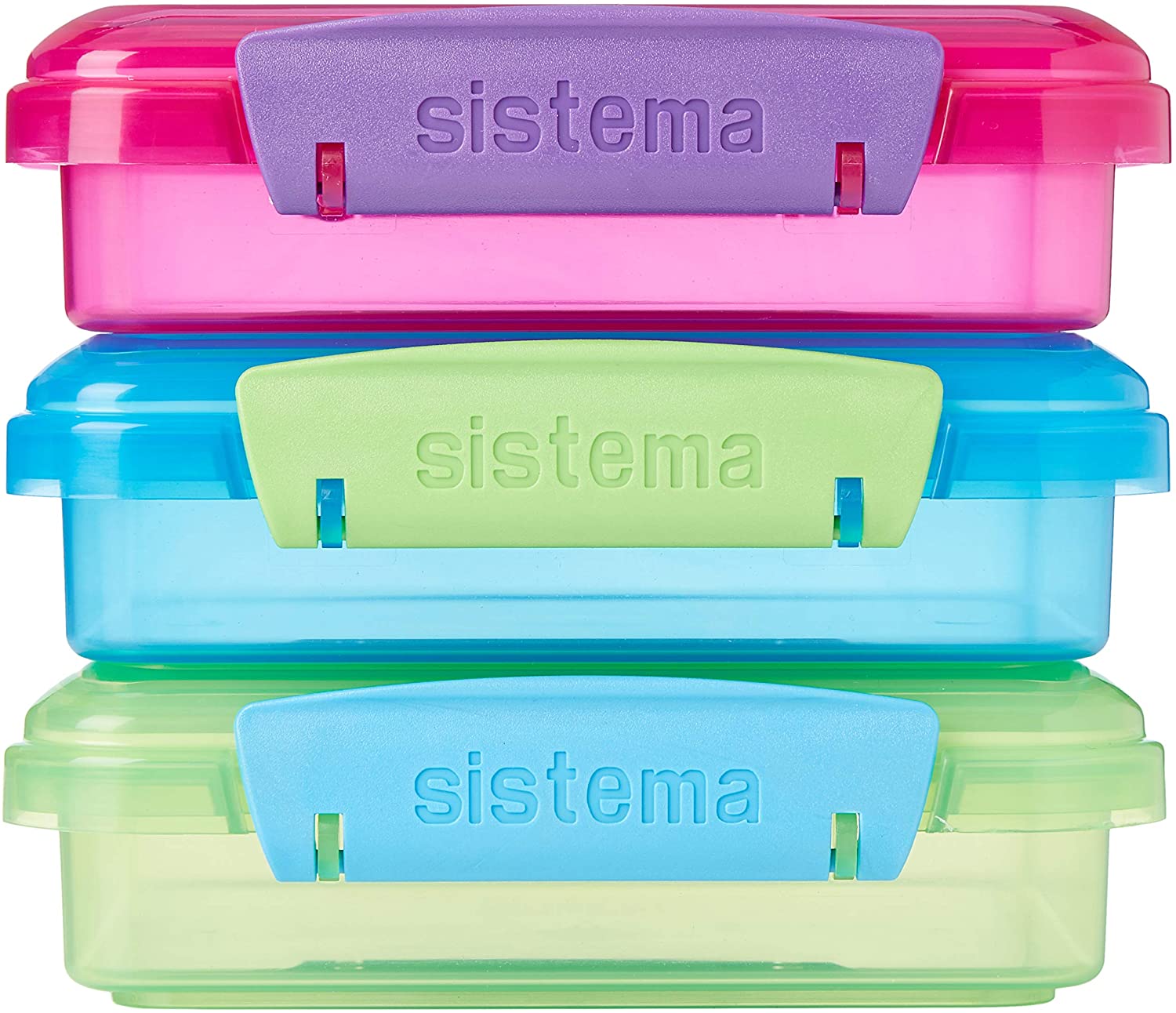 Sistema Lunch Sandwich Box, 450 ml - Assorted Colours