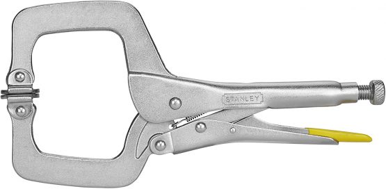 Stanley 084816 Locking Pliers 11.1/2-inch C-Clamp