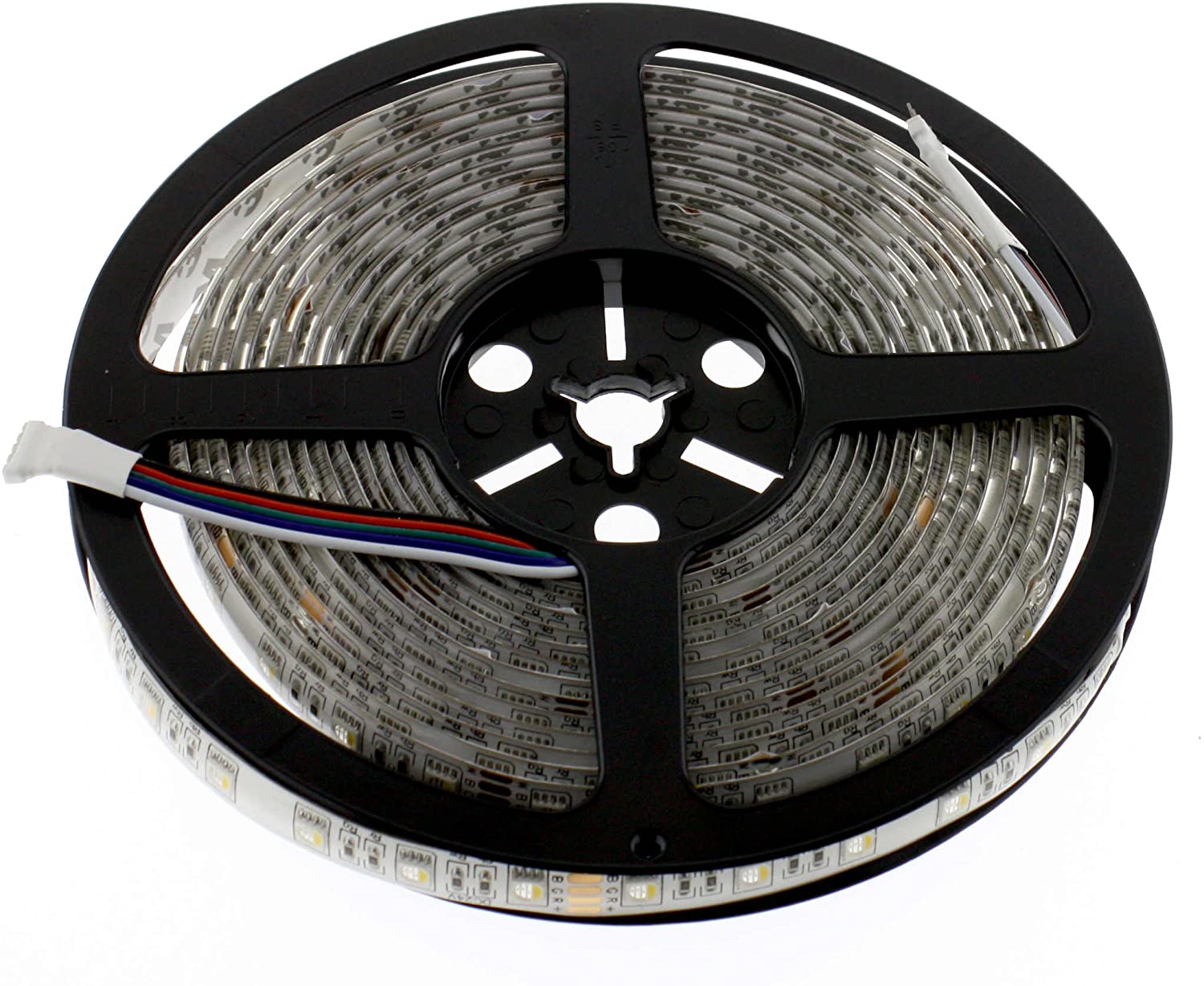 LED RGBW Warm White (3000K) 4-in-1 Strips 24 V 500 cm 60 LEDs per m (300 Pieces) IP65-4 Colours in one LED