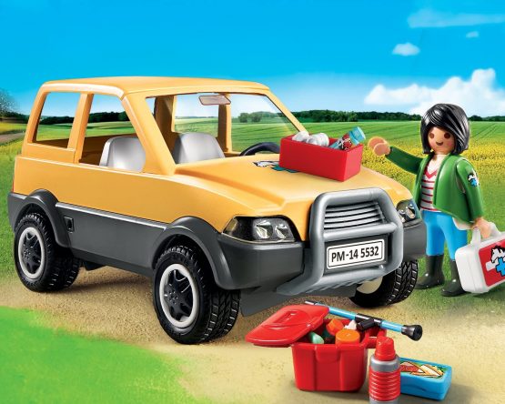 Playmobil 5532 City Life Vet with Car - Image 3