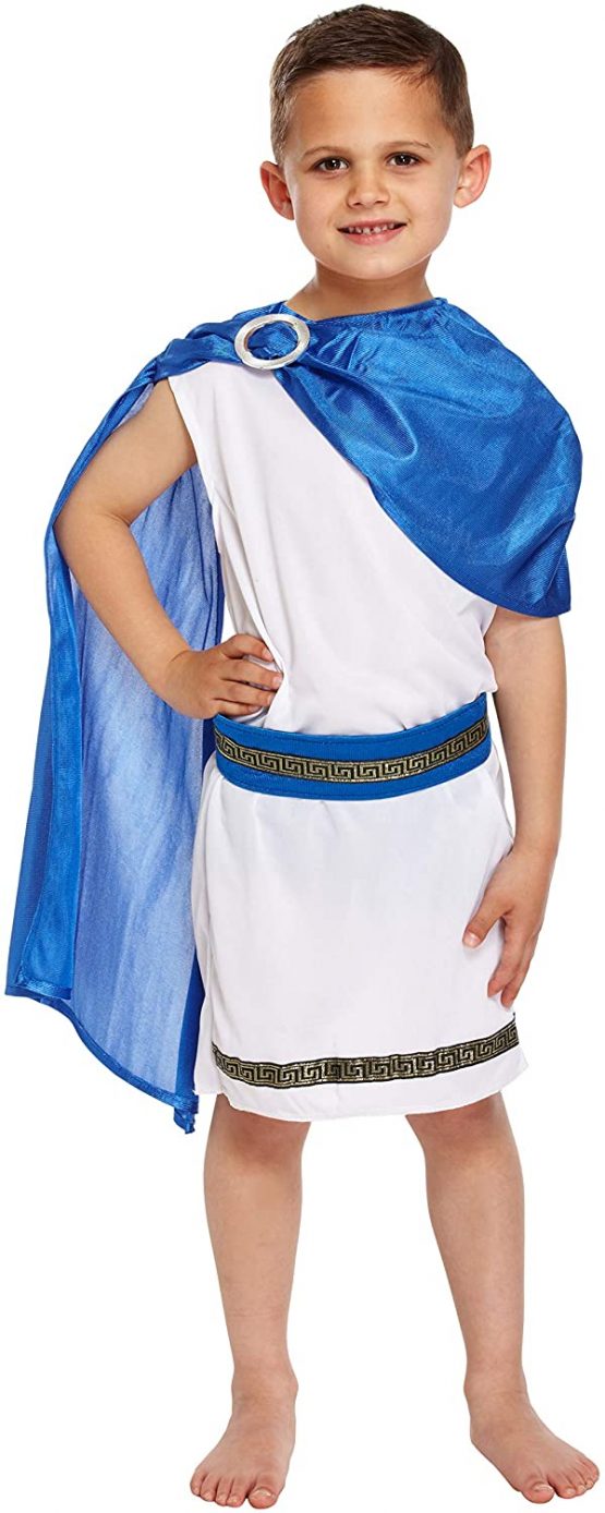 Child Boy’s Roman Emperor, Caesar Fancy Dress Outfit. Medium Children’s ...