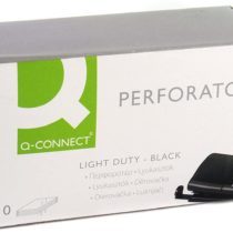 Q Connect Light Duty Hole Punch - Black
