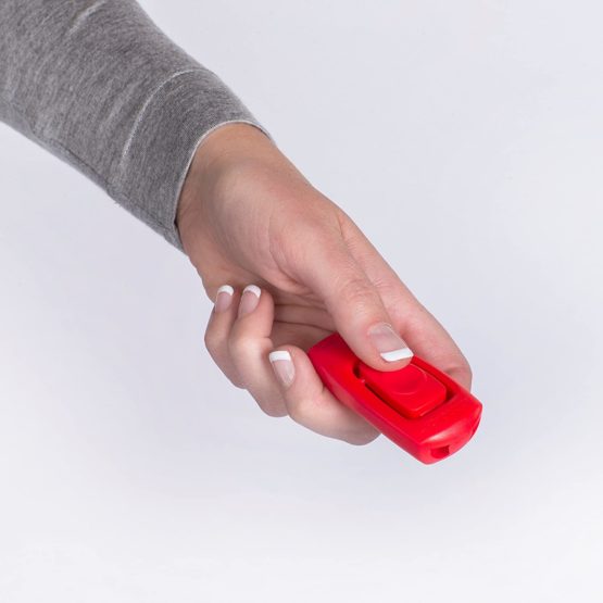 The Company of Animals Whizzclick, Clicker and Whistle Combined, Recall and Reward Training, Wrist Strap, For all Dogs Including Sensitive Dogs and Puppies - Image 3