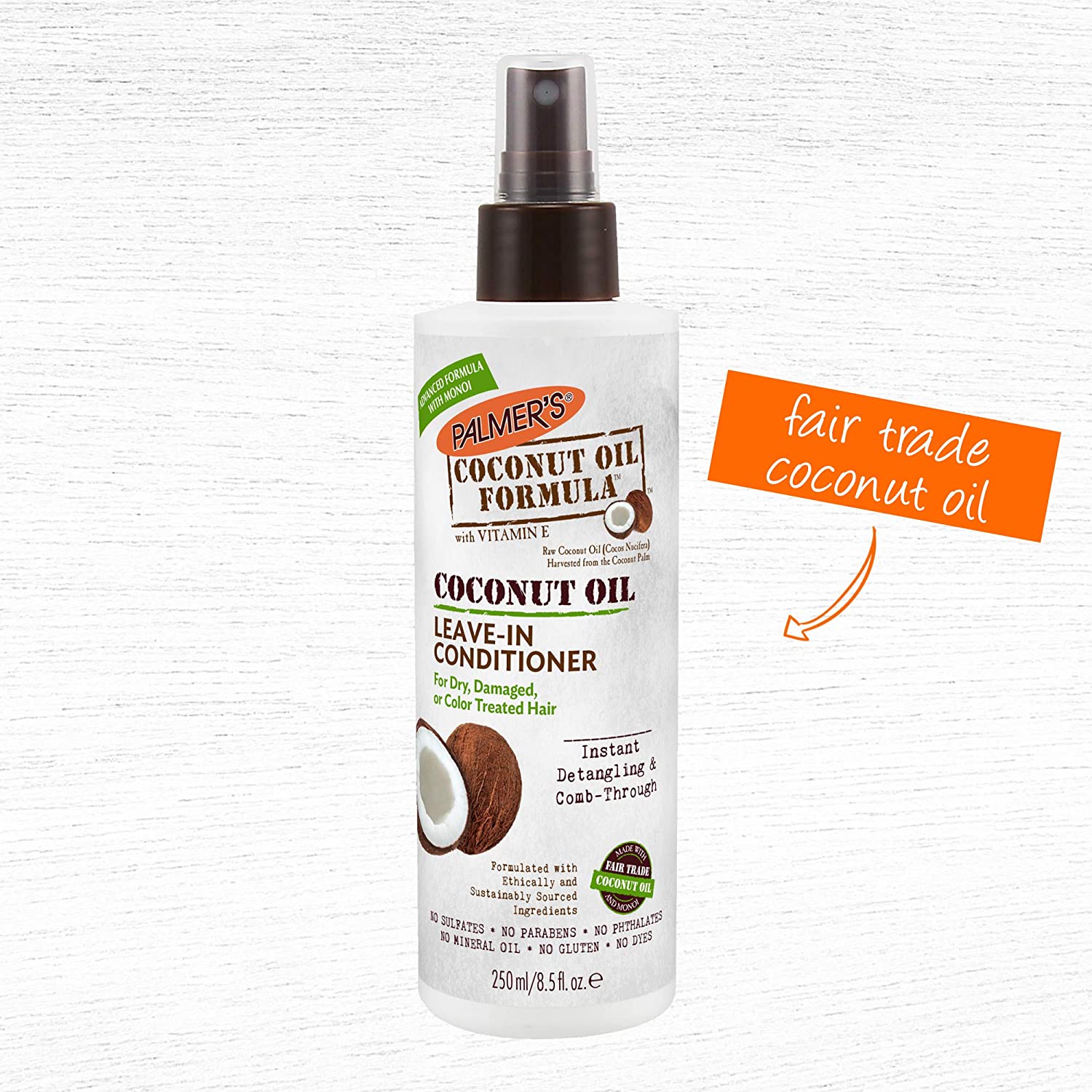 Palmer's Coconut Oil Formula Leave- In Conditioner, 250ml - Image 2