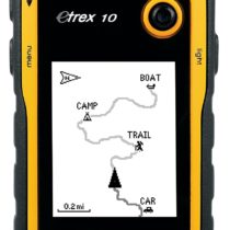 Garmin eTrex 10 Outdoor Handheld GPS Unit, Black/Yellow