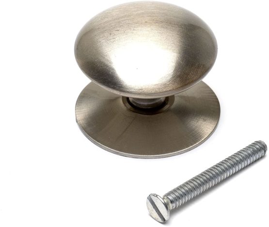 Merriway BH05197 Door Knob Satin Nickel Victorian 32mm