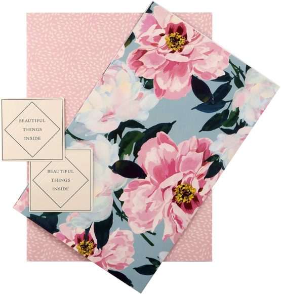 Hallmark Any Occasion Wrapping Paper & Tags - Floral & Confetti Designs