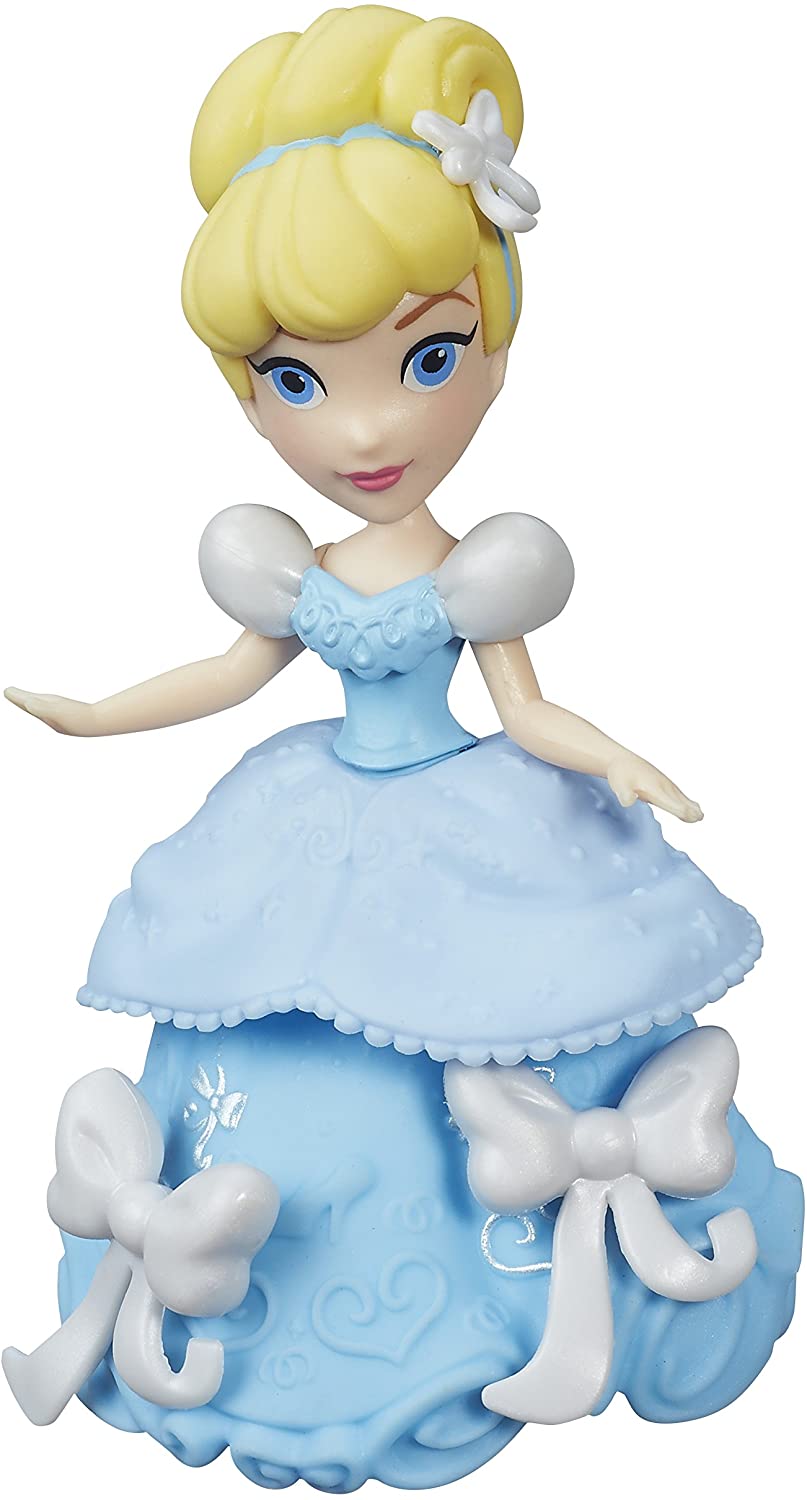 Disney Princess Little Kingdom Cinderella 8cm Miniature Play Figure Toy with Accessories