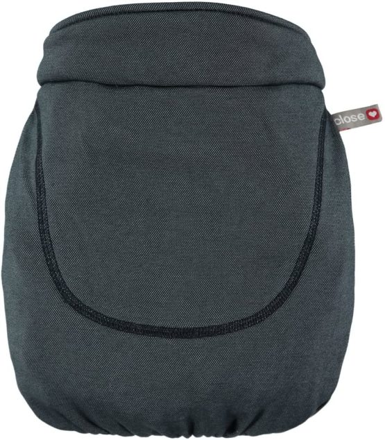 Close Caboo Multi-award Winning Cotton Blend Carrier Sleepy Wrap Baby Carrier Multiple Hands Free Front Positions from Newborns to 32lbs Multi Positional Baby Carrier, Phantom - Image 4