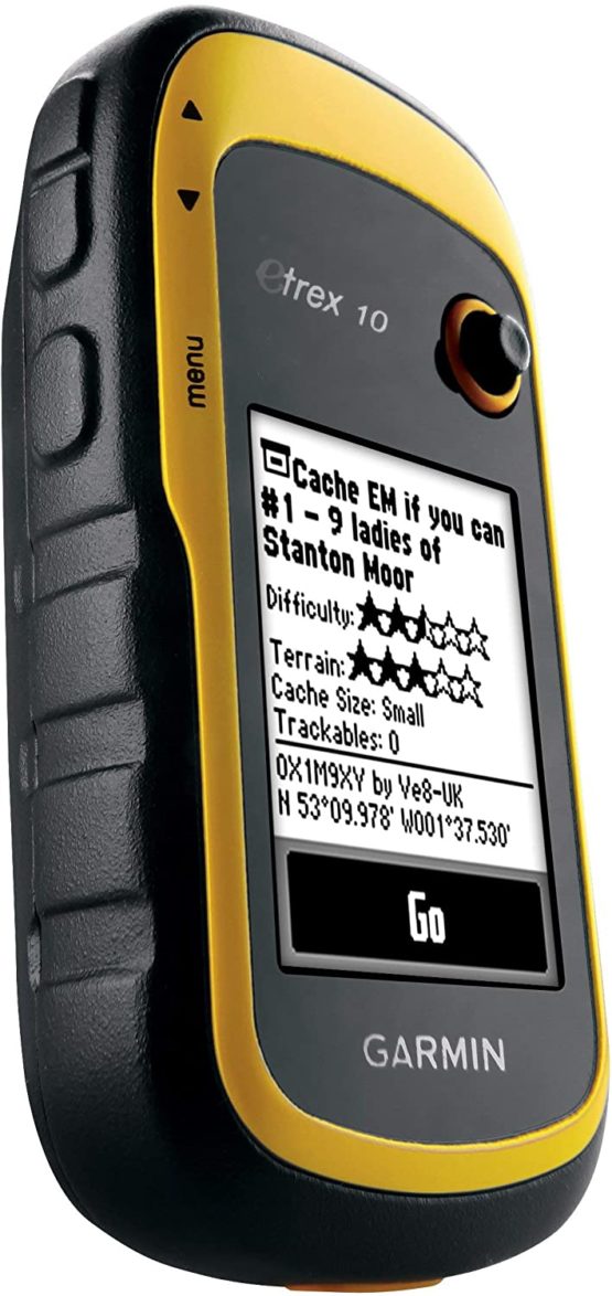 Garmin eTrex 10 Outdoor Handheld GPS Unit, Black/Yellow - Image 4