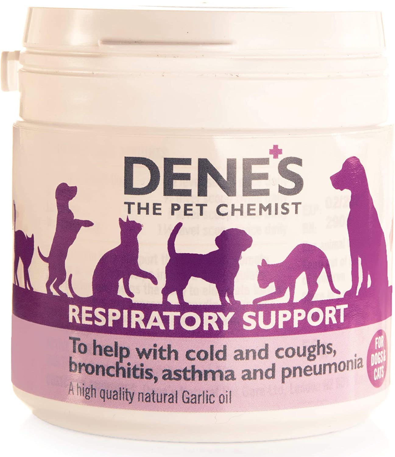 Denes Respiratory support 120 capsules, Clear