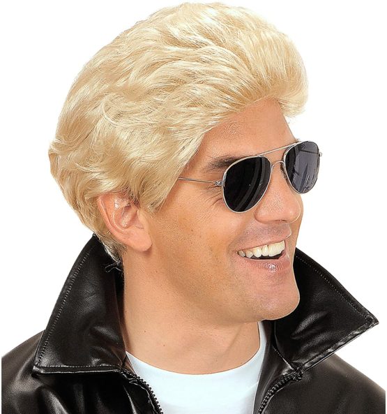 Greaser Blonde Wig for Hair Accessory Fancy Dress