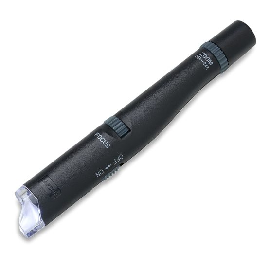 Carson MP-300 Portable LED Lighted 24-53x Pen Microscope - Image 3