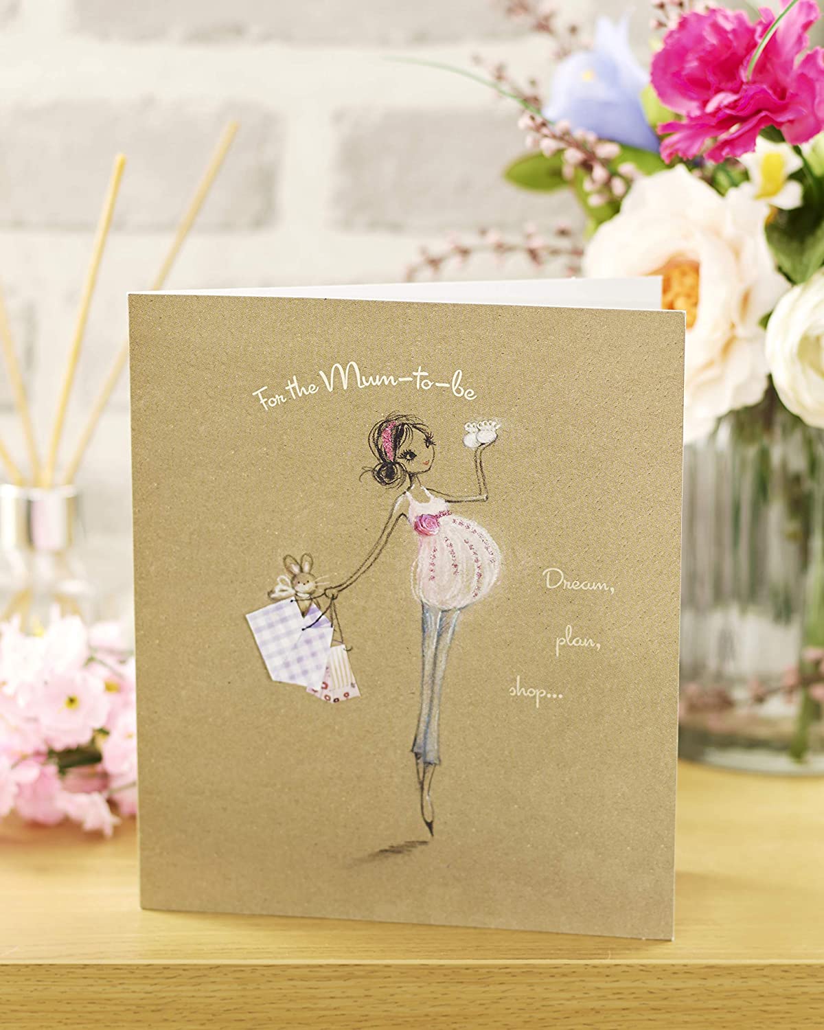 Mum To Be Card - Congratulations Mum To Be - Mum To Be Gifts - Ideal Gift Card for Her - Perfect Mum To Be Card for Baby Shower - Image 4