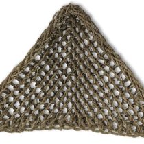 Penn Plax Lizard Lounger, 100% Natural Seagrass Fibers For Anoles, Bearded Dragons, Geckos, Iguanas, and Hermit Crabs Triangular 10 x 12 Inches