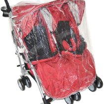 Universal Raincover to Fit Maclaren Twin Techno Puhschair (213)