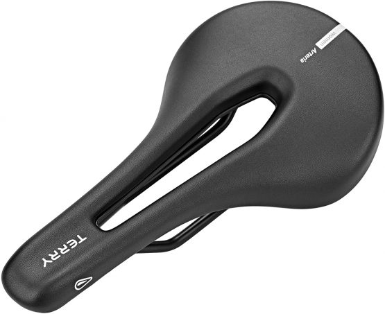 TERRY Women's Arteria Bicycle Saddle, Black, 9-12 cm