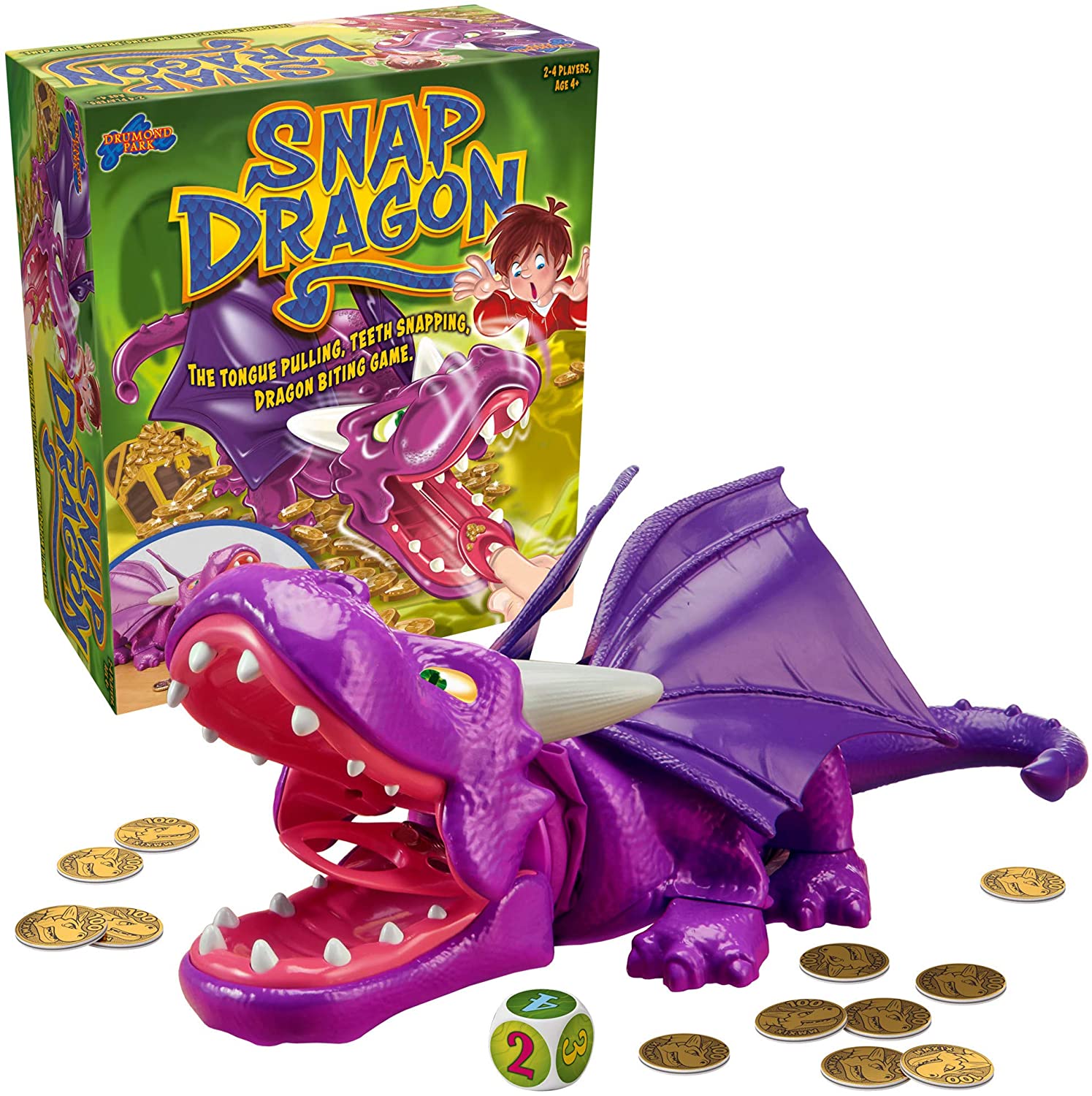Drumond Park Snap Dragon Kids Action Board GamePreschool Family Board Games 