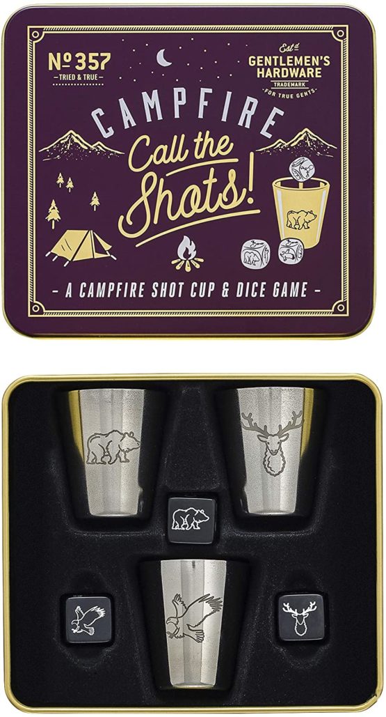 Multi Gentlemens Hardware Unisexs Campfire Call The Shots Game One Size