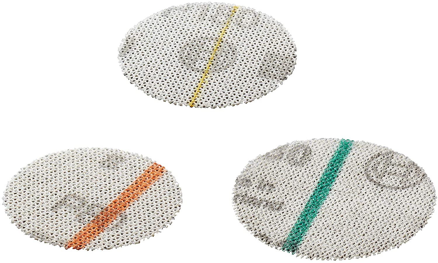 Bosch 2608621718 18 piece set. Abrasive Set (for Wood and Paint Diameter 40 mm, Grain K80/K180/K320, Accessory Orbital Sanders)