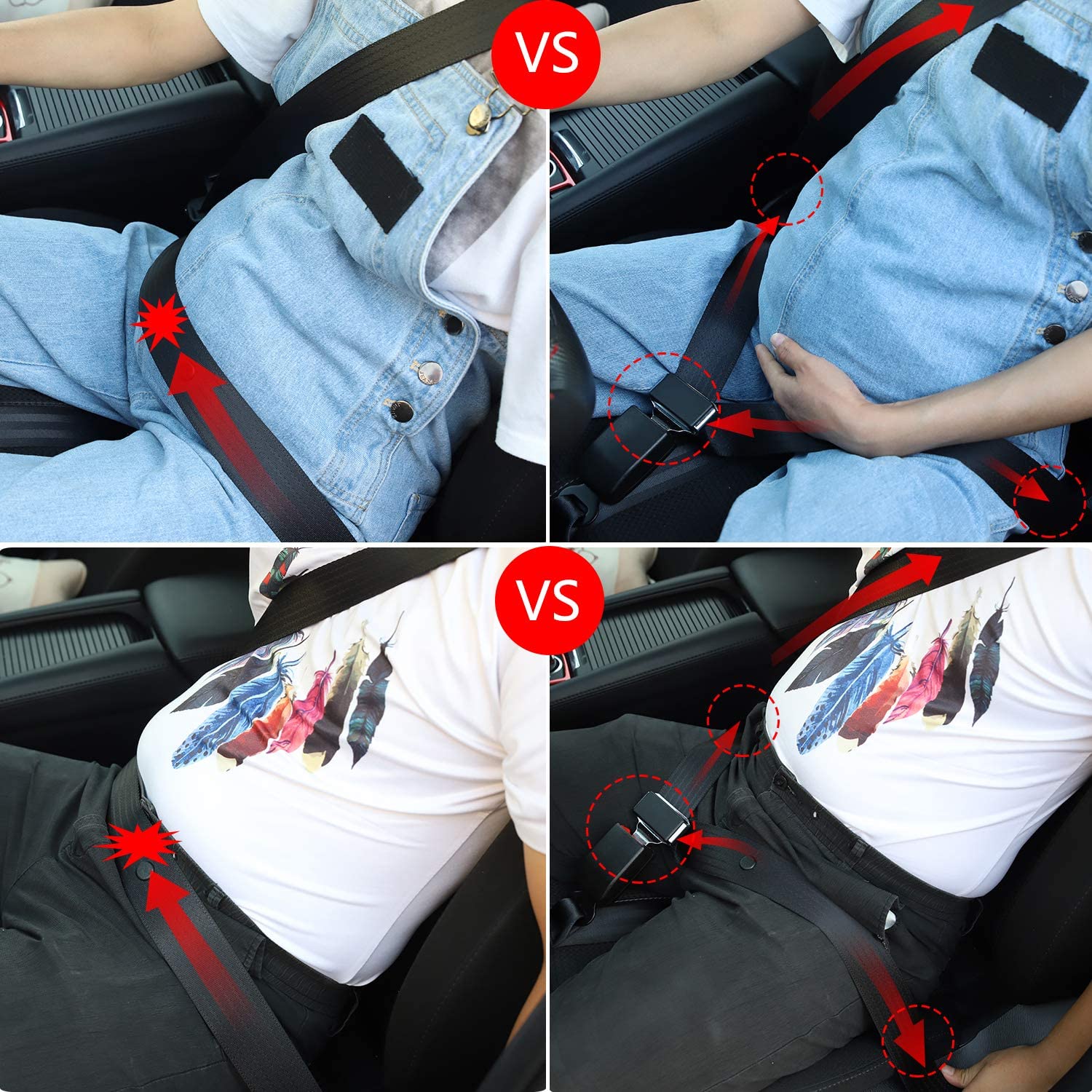 Pregnancy Chion Bump Strap, Universal Adjter Mother-Prevent Abdomen... Pregnancy Chion Bump Strap, Universal Adjter Mother-Prevent Abdomen...