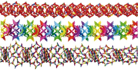 Riethmüller 1017 3 Garlands, 12 – 18 cm x 4 m, flame retardant